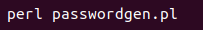 perl password